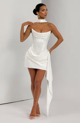 Mona Mini Dress - Ivory