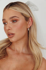 Julia Pearl Drop Earrings Gold