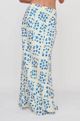 Heart & Soul Maxi Skirt Floral Cream