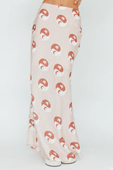 Just A Hunch Maxi Skirt Yin Yang Rose