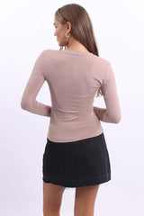 Pink Supersoft Top Long Sleeve