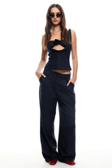 LIONESS Delilah Top Navy