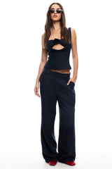 LIONESS La Quinta Pant Navy