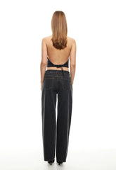 LIONESS Je Suis Halter Charcoal