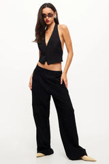 LIONESS Je Suis Halter Onyx