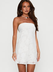 Phillipa Mini Dress White Floral