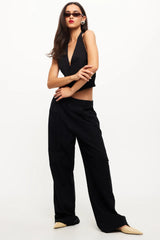 LIONESS Je Suis Halter Onyx