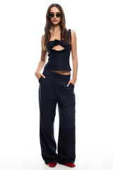 LIONESS La Quinta Pant Navy