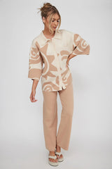 Nalani Knit Pants Wood