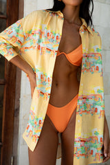 FORTUNATE ONE Venice Shirt Casablanca Print