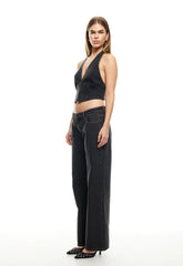 LIONESS Top Model Jean Charcoal