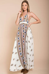 Shaylene Brunch Maxi Dress White