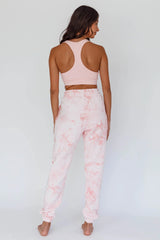 Take It Easy Jogger Track Pants Pink
