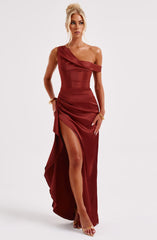 Juliene Maxi Dress - Rust