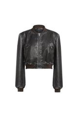 LIONESS Allure Bomber Jacket Charcoal