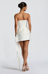 Mona Mini Dress - Ivory