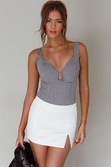 Ivy League Houndstooth Bodysuit Multi