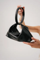 TEN TONES Aurelia Hobo Bag Black