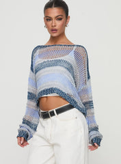 Perren Sweater Blue Stripe