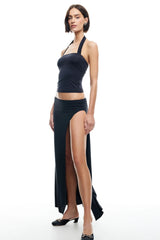 LIONESS Merci Maxi Skirt Onyx