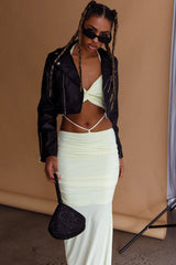 Toulouse Faux Leather Jacket Black