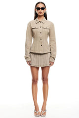 LIONESS Rider Mini Skort Beige