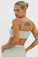 Joyeux Bralette Top Champagne